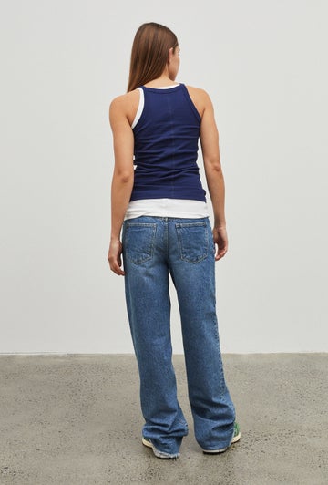 01 Singlet in Blue