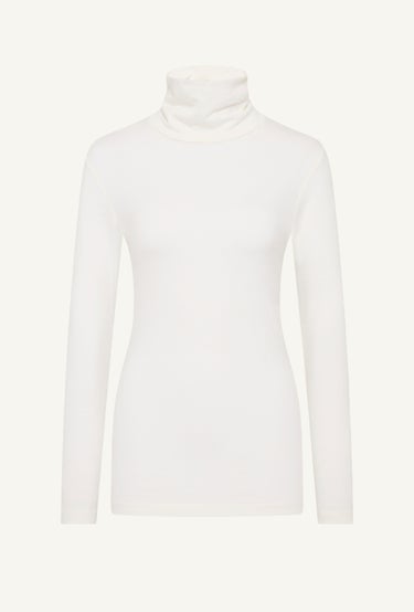 01 Turtleneck in White