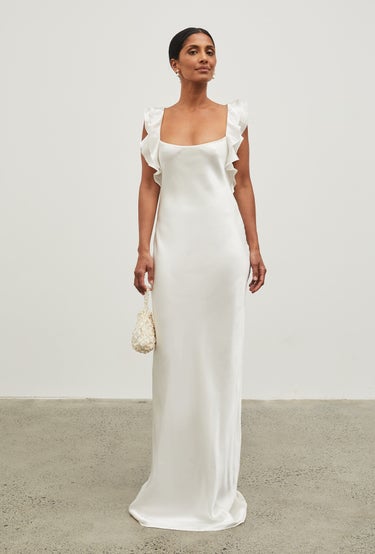 Cover Girl Dress Ivory in White