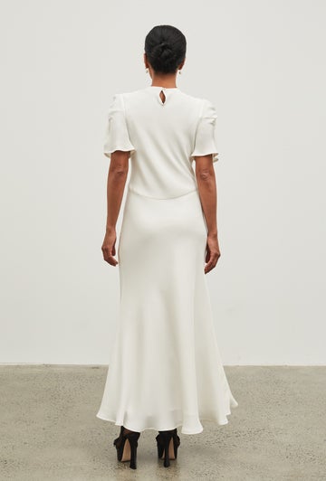 Its Up To You Dress Ivory in White