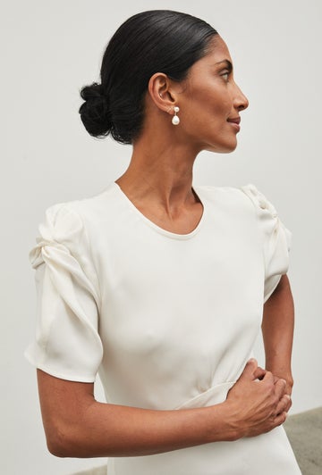 Its Up To You Dress Ivory in White