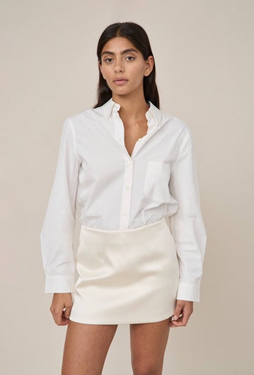 Boyfriend Shirt in White