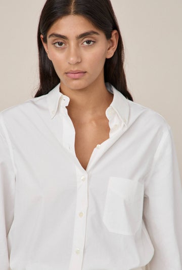 Boyfriend Shirt in White