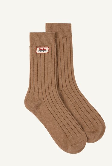 Cashmere Socks in White