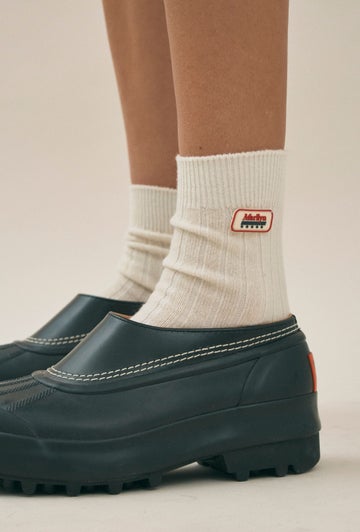 Cashmere Socks in White