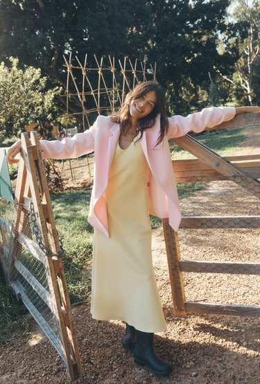 Have The Faith Blazer Pink in Pink