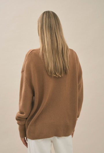Just Between Us Sweater in White