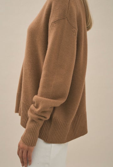 Just Between Us Sweater in White