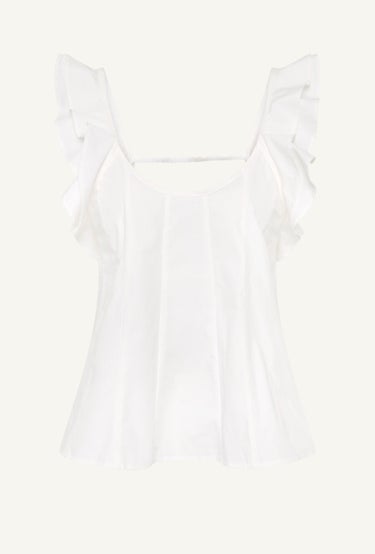 Lose Track Of Time Top in White