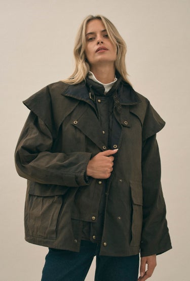 Make Your Mark Jacket in Brown