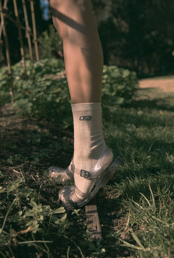 Marilyn Socks Crew in Black