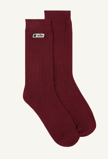 Marilyn Socks Crew in White