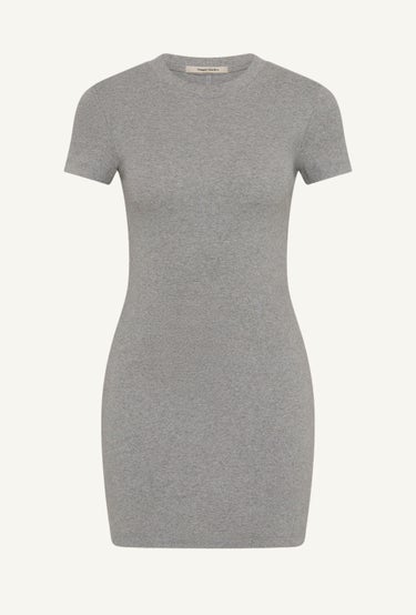 Mini T-shirt Dress in Grey