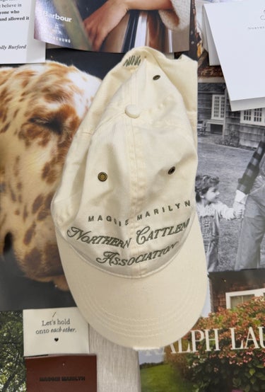 Northern Cattlemen Cap in White