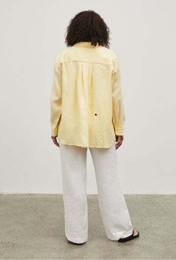 Restore Linen Shirt Exclusive Colour in White