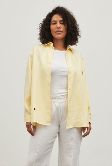 Restore Linen Shirt Exclusive Colour in White