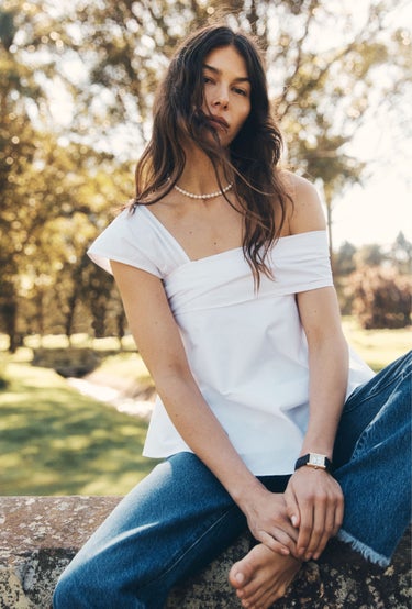 Starting Over Top in White