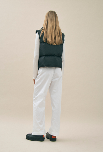 The Beyond Puffer Vest in Black