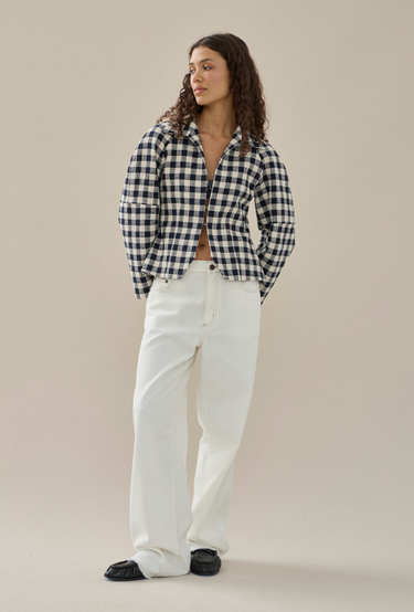 The Years Are Short Jacket in White
