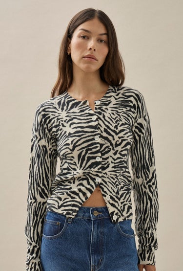 You Light Up The Room Cardigan in White